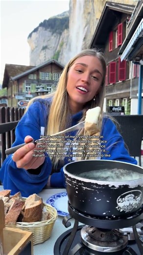 Doesn’t change my love for Switzerland 🤣😅😍 #switzerland #fondue #swiss #funny #swisscheese