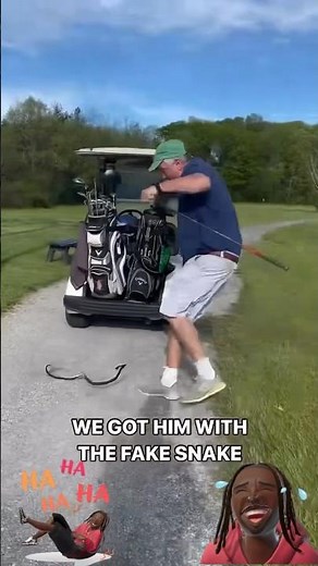 HILARIOUS Snakes On The Golf Course PRANK GONE WRONG 🐍⛳️