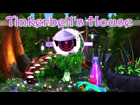 Tinkerbell's House | Sims 4 Neverland Series Part 1 | Speed Build | No CC