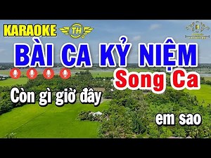 Bài Ca Kỷ Niệm Karaoke Song Ca Nhạc Sống 2025 | Trọng Hiếu