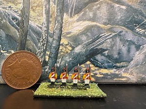 Neuchâtel battalion 6mm Swiss Napoleonic painting tutorial