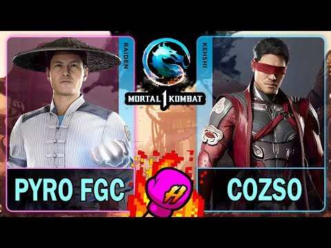 MK1 Pyro FGC (RAIDEN) VS Cozso (KENSHI)🥊Mortal Kombat 1🥊4K 60ᶠᵖˢ