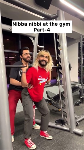 Nibba nibbi couple at the gym part-4 (Subscribe for part-5 )