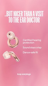 Attention live music lovers: Loop Experience earplugs are here⚡️ Crystal-clear sound quality, sleek design and custom fit. ⭐️ Great for live music, events and more ⭐️ Reduce harmful noise ⭐️ Certified hearing protection ⭐️ Always a perfect fit ⭐️ Washable & reusable Ready to give them a try? Shop them now, with 100-day hassle-free returns. | Loop