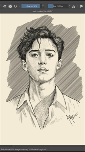 How To Drawing realistic Hair & Expressions ✏️ #shortsfeed #shorts #realisticdrawing #drawing #art