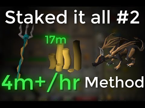 4m/hr(No skill)+ Trident of the Swamp v. Seas at Lava Dragons Pt.1/2 -Staked It All #2