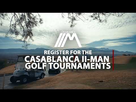 2024 CasaBlanca II Man Spring Golf Tournament