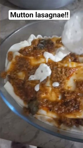 Mutton lasagnae!! #food #recipe #foodforfoodies