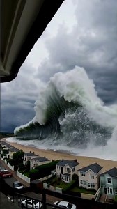 Enormous Wave Slams Into Coastal Homes | Ocean’s Fury