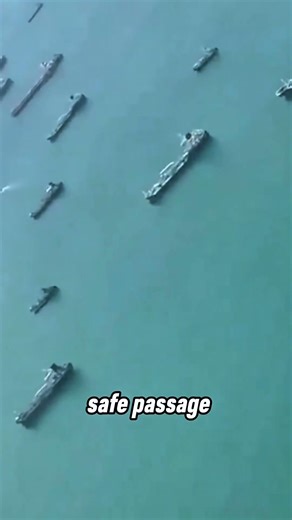 Aerial Footage Shows Hundreds of Ships Stranded at Strait of Hormuz