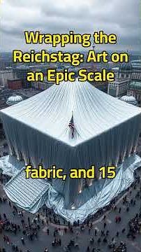 Wrapping the Reichstag: Art on an Epic Scale #environmentalart #berlinart #contemporaryart