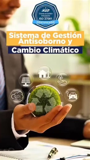 En febrero de 2024, la Organización Internacional de Normalización (ISO) publicó enmiendas aplicables a todas las normas de sistemas de gestión en relación al #CambioClimático 💚🌱. Por ello, la Corporación Financiera Nacional (CFN) actualizó sus políticas, objetivos, riesgos, controles y procesos para integrar el cambio climático como un factor crítico en la planificación organizacional ✅. #ElNuevoEcuador 🇪🇨 | Corporación Financiera Nacional