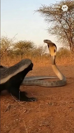 King of the Killers! Honey Badger vs. Cobra - The Ultimate Snake Hunt! (Deadly Showdown) #ai #snake