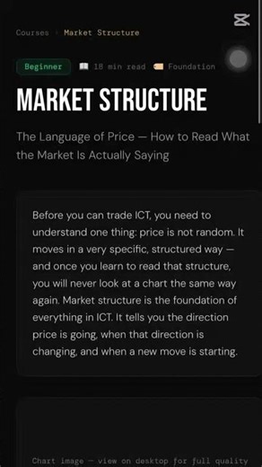 Market Structure Explained (Smart Money & ICT Concepts)