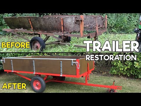 ROTTEN 35 YEAR OLD TRAILER RESTORATION