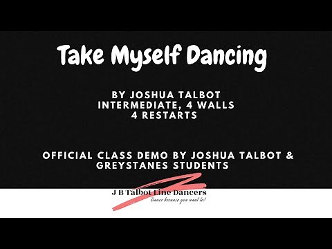 Take Myself Dancing [Official Class Demo] Line Dance by Joshua Talbot