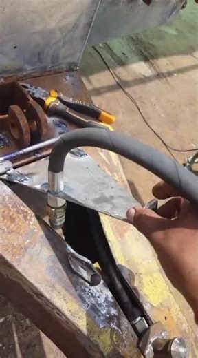 process of opening the pipe lock system#shorts