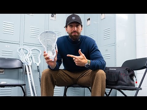 Is this the best lacrosse string job of all time?