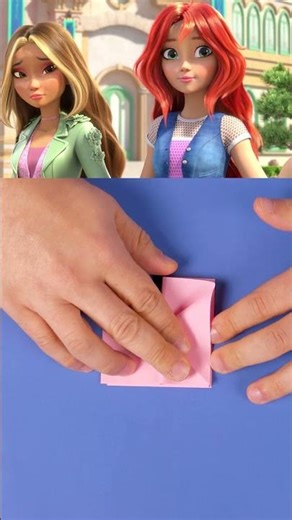 Bastle magisches Origami mit Flora! ✨ #shorts | Winx Club