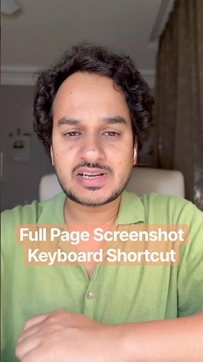 Full Page Screenshot with Keyboard shortcut. #Screenshotwithurl