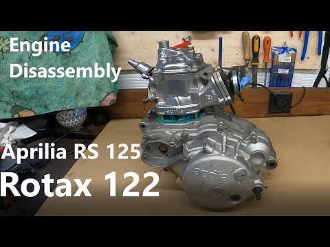 Aprilia RS 125 Rotax 122 Engine Disassembly | Step-by-Step Guide