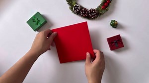 Unique Quilling Card – Handmade Greeting Card for Christmas & New Year, Holiday Season, Friends & Loved Ones (Xmas Candle)