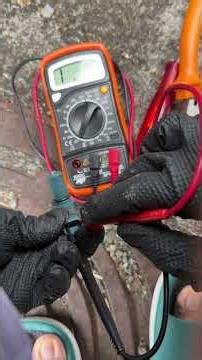 Checking speed sensor