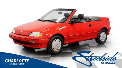Clean 1991 Geo Metro LSi Convertible For Sale: Video