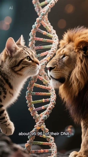 Your Cat Is Closer to a Lion Than You Think 😳🐾