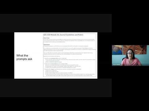 IDS 150 Module 6 Consumption Tracker & Video Note Assignment