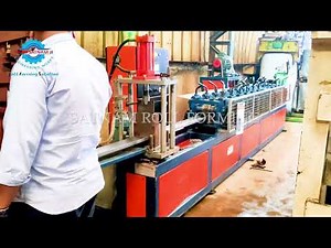 Automatic C/Z Purlin Roll Forming Machine | Solar Channel Making Machine | High Speed Production