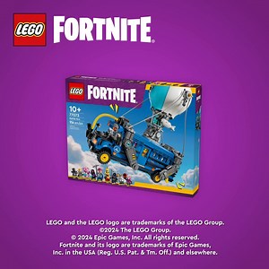 ✨ Prepárate para la batalla con el Autobús de Batalla LEGO® Fortnite®! 🚀✨ Llega directo desde el universo Fortnite® para que construyas y recrees tus momentos más épicos. ¡Con detalles auténticos, este set te permitirá sumergirte en la acción del videojuego como nunca antes! 📍 Disponible en nuestras tiendas o en TiendaLEGO.cl | LEGO Certified Store Chile