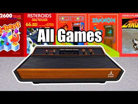 The Rise and Fall of the Atari 2600 Through Its Games