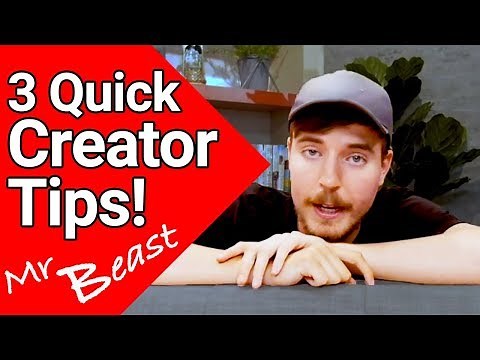 MrBeast - Quick Tips from YouTube HQ