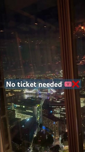 FREE Entry to The Shard?! 😳 London Travel Hack 🇬🇧 #shorts