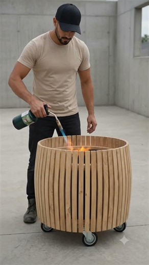 Turning an Old Tire Into a Luxury Rolling Planter #diycrafts #diy #craftyhome #home #satisfying