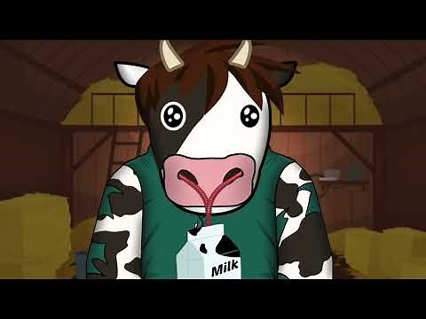 Hypnosis Transformation - Cow's Milk Commission 👦🏻 +🥛=🐮