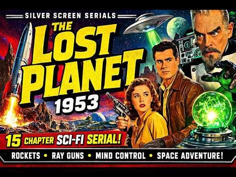 THE LOST PLANET (1953) | Classic Sci-Fi Serial | Full Chapters | Retro Space Adventure