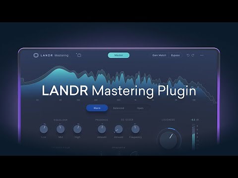 Mastering a Song with LANDR Mastering Plugin