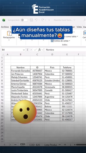 Domina Excel con Autoformato: Presenta Datos Profesionales