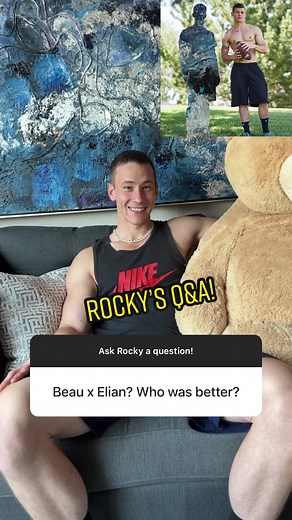 We regularly do these Q&A sessions with the guys over on our Instagram! Check out our IG - link in our profile - if you haven’t already, and see Rocky’s full (uncensored) Q&A session in our story now (as well as archived in TheGuys highlights)!