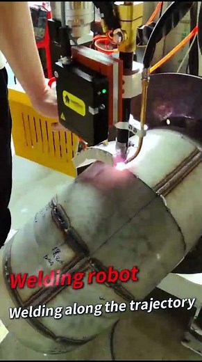 Weld Navigator® Laser Seam Tracking System for Intelligent Saddle Pipe Welding#seamtracking