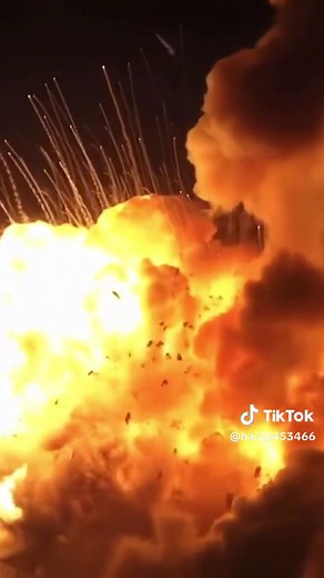 NASA Antares Rocket Explosion