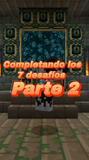 Completa los 7 desafíos del rompecabezas en Minecraft