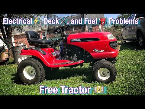 FREE CRAFTSMAN TRACTOR IN NEED OF REPAIR (DLT3000)