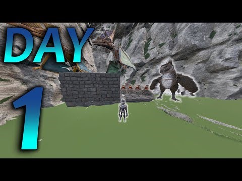 Starting Day 1 As A Duo On Valguero Ark ASA Small Tribes