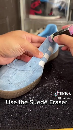 This is your sign to clean your Adi Spezial! Make sure to follow the steps! 👌🏼 #adidas #adidasspezial #suede #tutorial #shoecleaning #sneakercleaningKeith @La Sole Manila