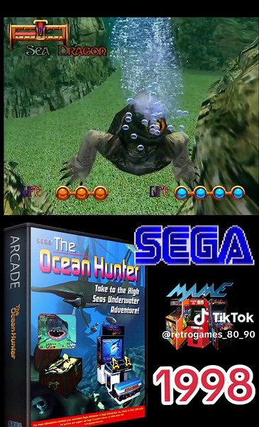 The Ocean Hunter: A Retro Arcade Game Experience