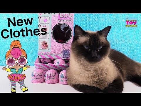 LOL Surprise Fashion Crush Clothes Slime Blind Bag Opening | PSToyReviews