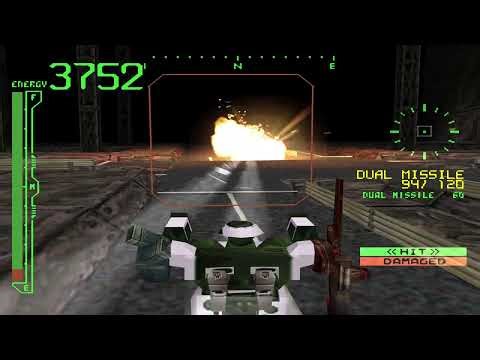 Armored Core (PS1/1997) Duckstation Gameplay 4K 2/2